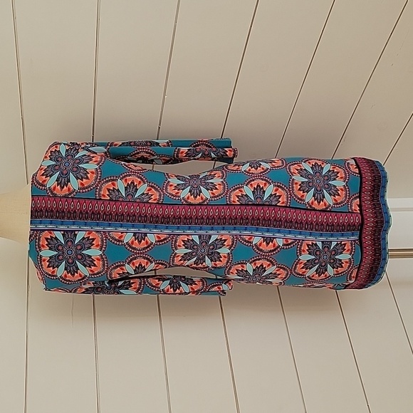 NICOLE by Nicole Miller XS multicolor and multilateral mini dress - Picture 2 of 4